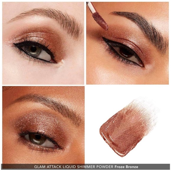 Haus Labs Glam Attack Frozé Bronzé Eyeshadow Full Size New Clearance - Picture 2 of 5